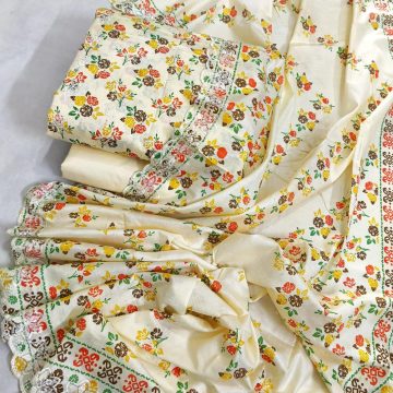 chikankari buti dupatta
