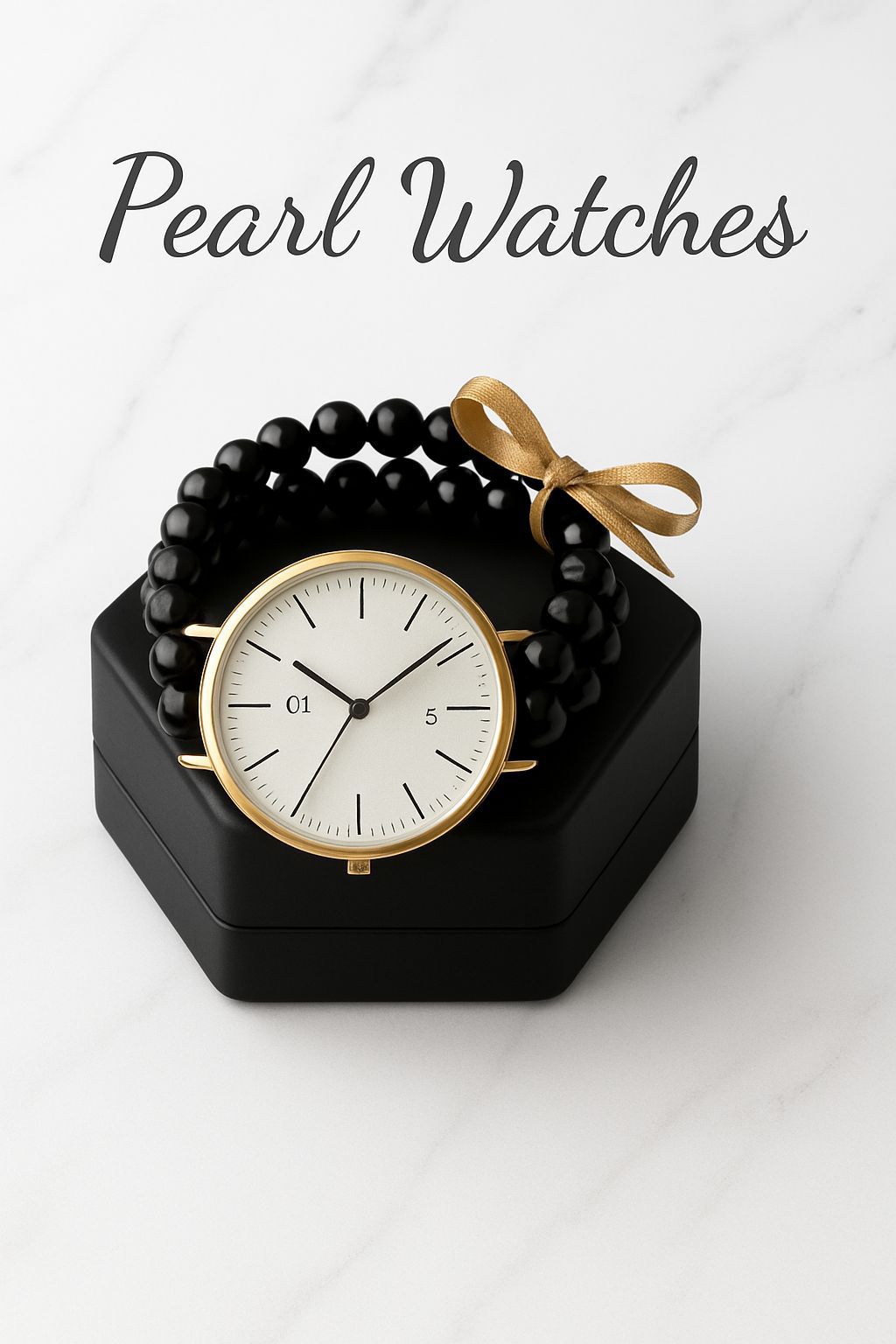 ⌚️Double Layer Pearls watch (For Her) - Image 6