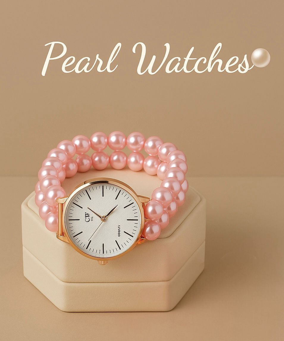 ⌚️Double Layer Pearls watch (For Her) - Image 7