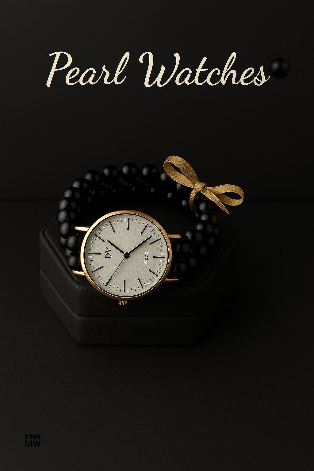 ⌚️Double Layer Pearls watch (For Her) - Image 4