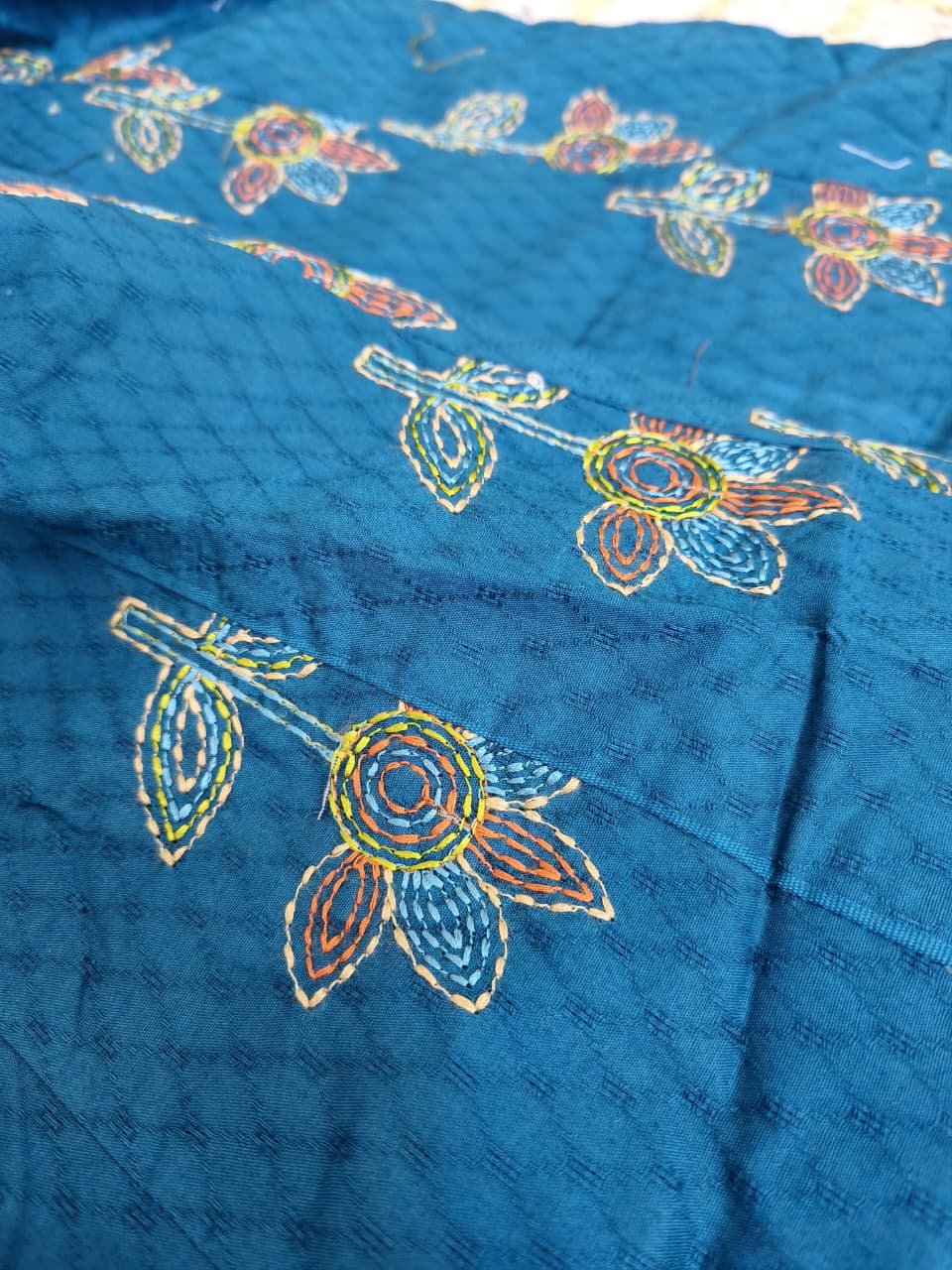 Khaadi Digital Printed Fully Embroidered Stitched Frock - Image 11