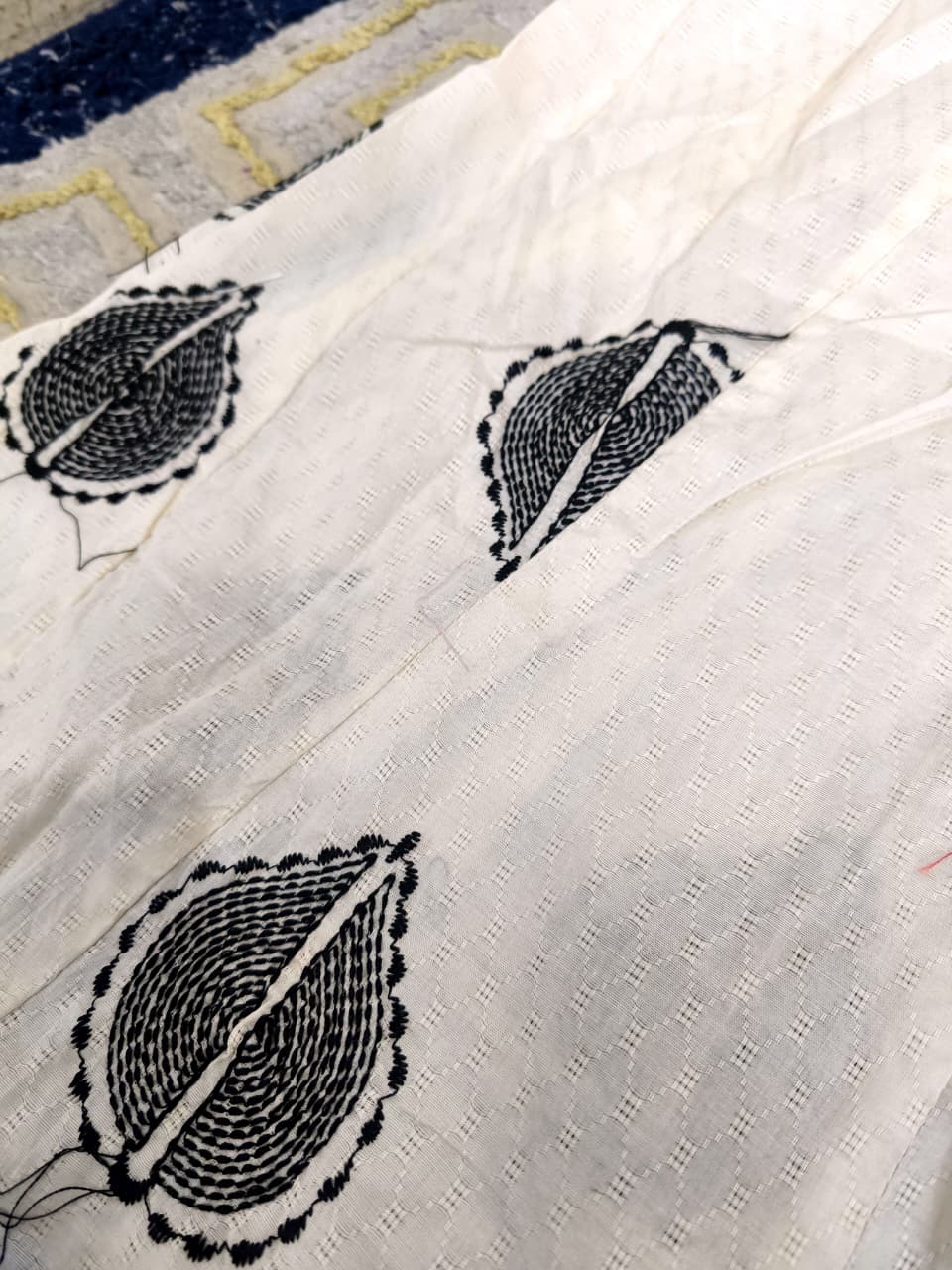 Khaadi Digital Printed Fully Embroidered Stitched Frock - Image 10