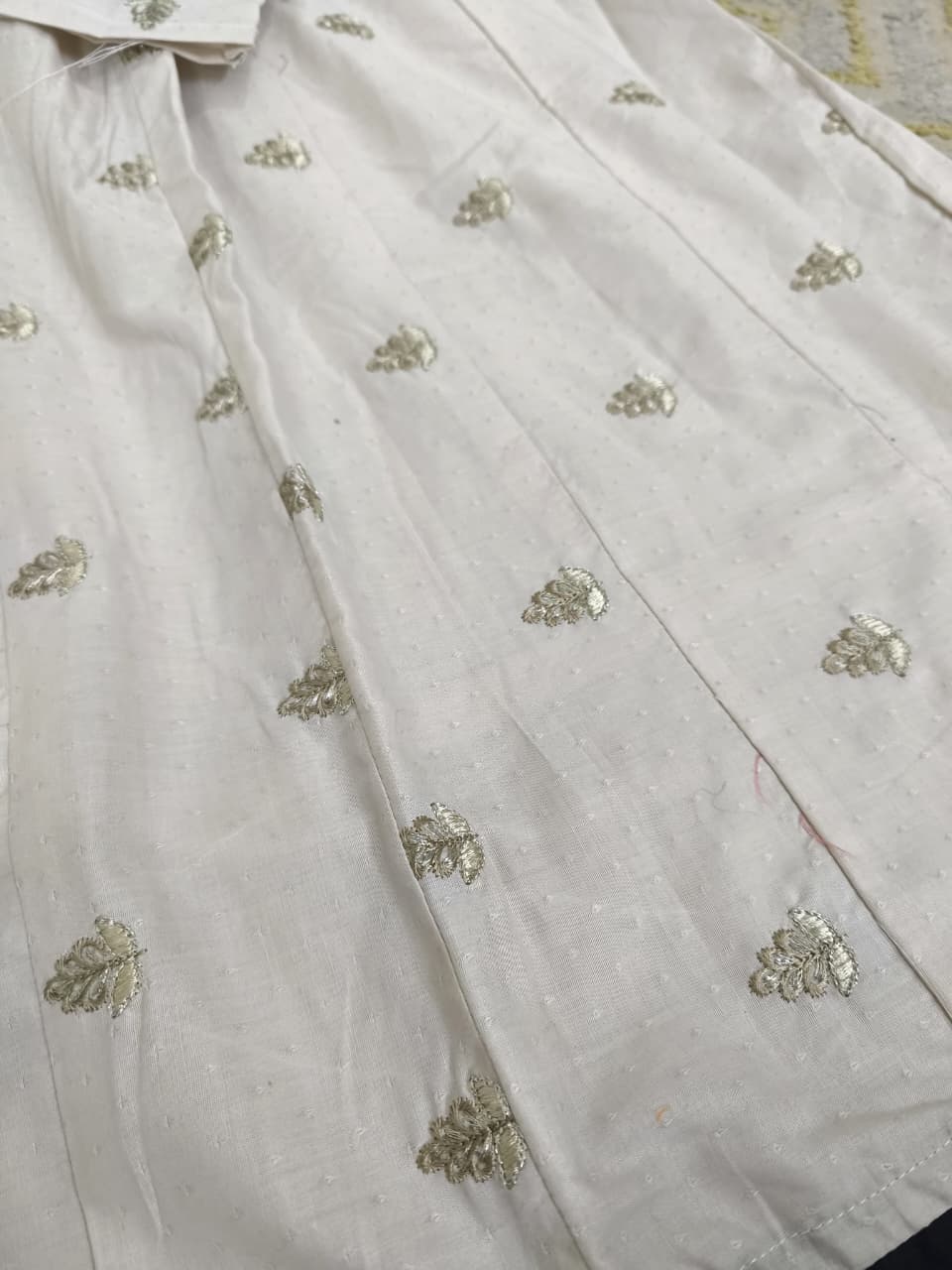 Khaadi Digital Printed Fully Embroidered Stitched Frock - Image 8