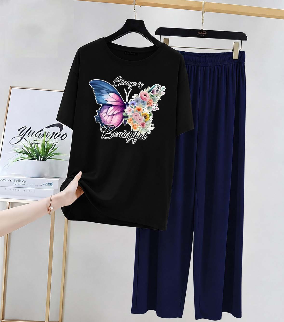 Women’s Clothing, Nightwear & Loungewear, Printed Night Suits - Image 11