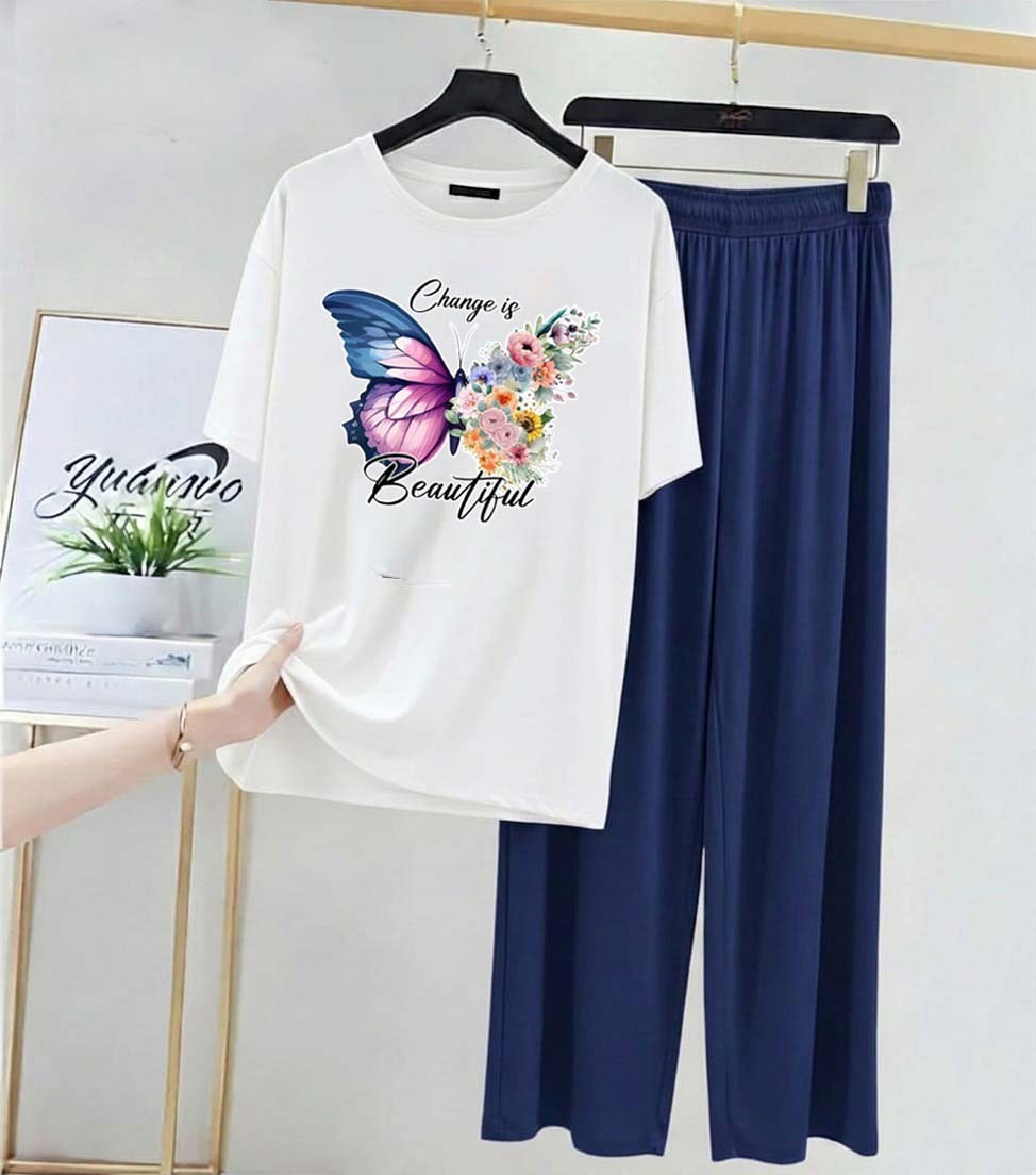 Women’s Clothing, Nightwear & Loungewear, Printed Night Suits - Image 12