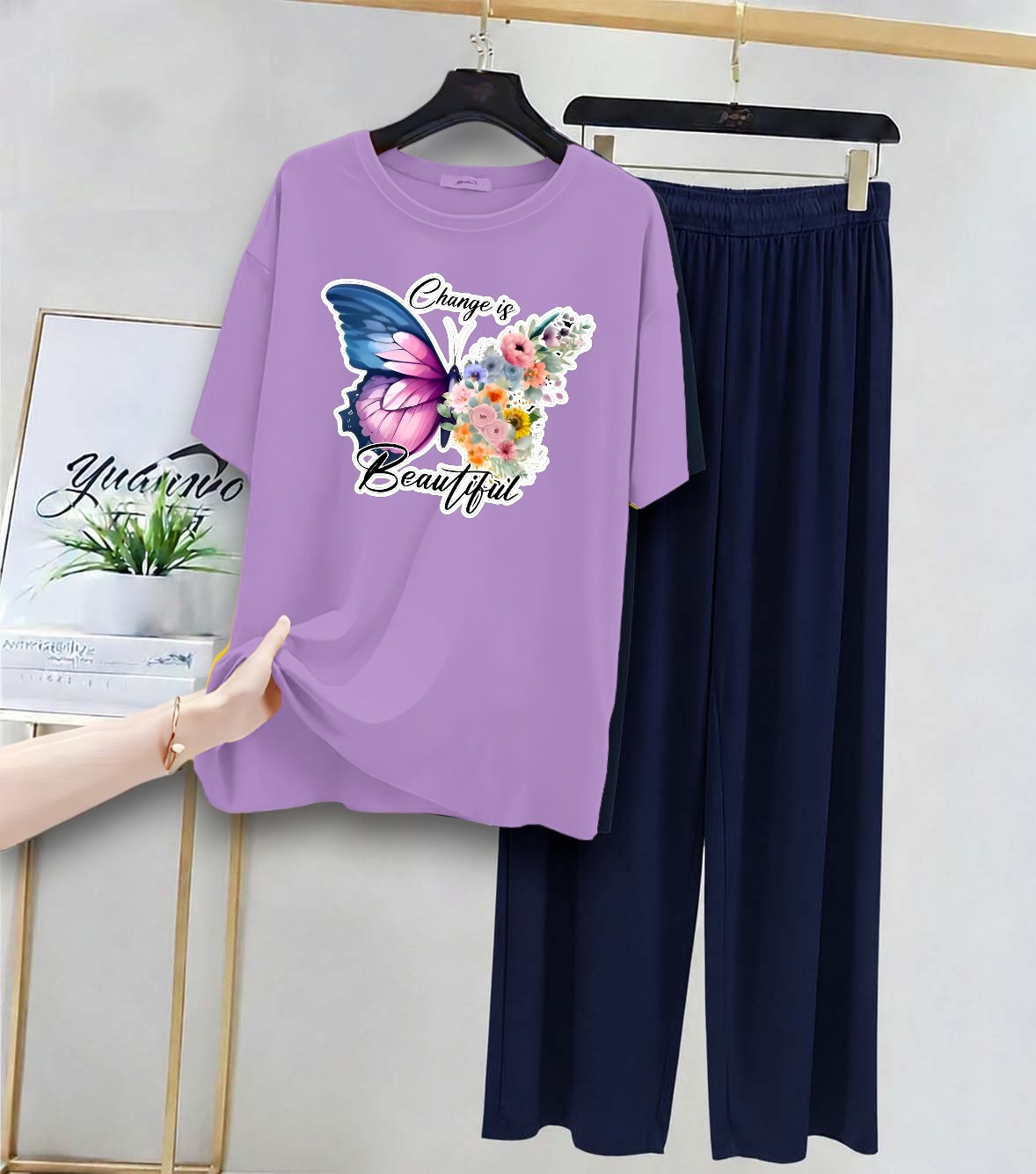 Women’s Clothing, Nightwear & Loungewear, Printed Night Suits - Image 10